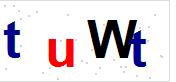 看不到验证码？点击重新换一个！