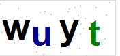 看不到验证码？点击重新换一个！