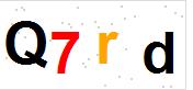 看不到验证码？点击重新换一个！