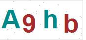 看不到验证码？点击重新换一个！