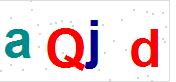 看不到验证码？点击重新换一个！