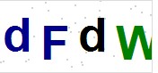 看不到验证码？点击重新换一个！