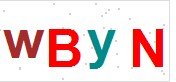 看不到验证码？点击重新换一个！