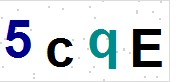 看不到验证码？点击重新换一个！