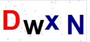 看不到验证码？点击重新换一个！