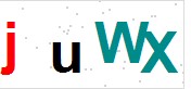 看不到验证码？点击重新换一个！