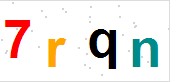 看不到验证码？点击重新换一个！