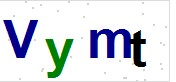 看不到验证码？点击重新换一个！
