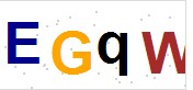 看不到验证码？点击重新换一个！