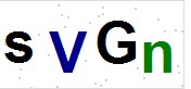 看不到验证码？点击重新换一个！