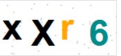 看不到验证码？点击重新换一个！