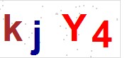 看不到验证码？点击重新换一个！
