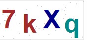 看不到验证码？点击重新换一个！