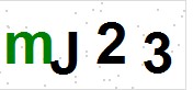 看不到验证码？点击重新换一个！