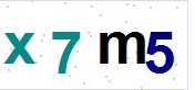 看不到验证码？点击重新换一个！