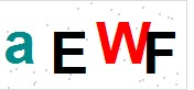 看不到验证码？点击重新换一个！