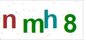 看不到验证码？点击重新换一个！