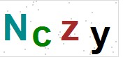 看不到验证码？点击重新换一个！