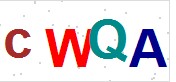 看不到验证码？点击重新换一个！