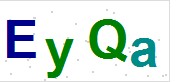 看不到验证码？点击重新换一个！