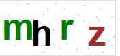看不到验证码？点击重新换一个！