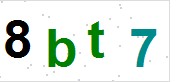 看不到验证码？点击重新换一个！
