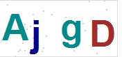 看不到验证码？点击重新换一个！