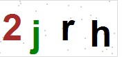 看不到验证码？点击重新换一个！