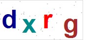 看不到验证码？点击重新换一个！