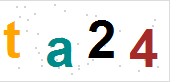 看不到验证码？点击重新换一个！
