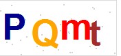 看不到验证码？点击重新换一个！