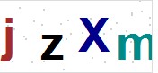 看不到验证码？点击重新换一个！